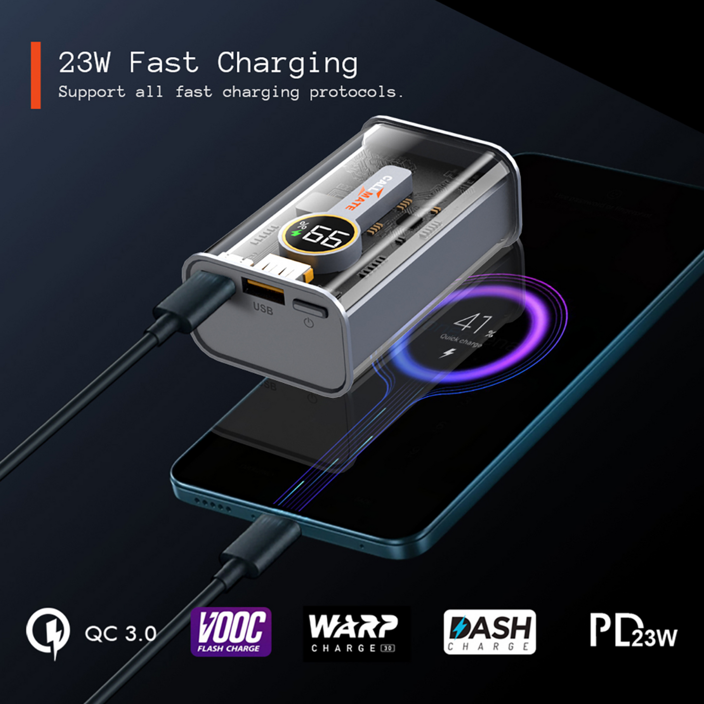 C-Thru 10000mAh Power Bank