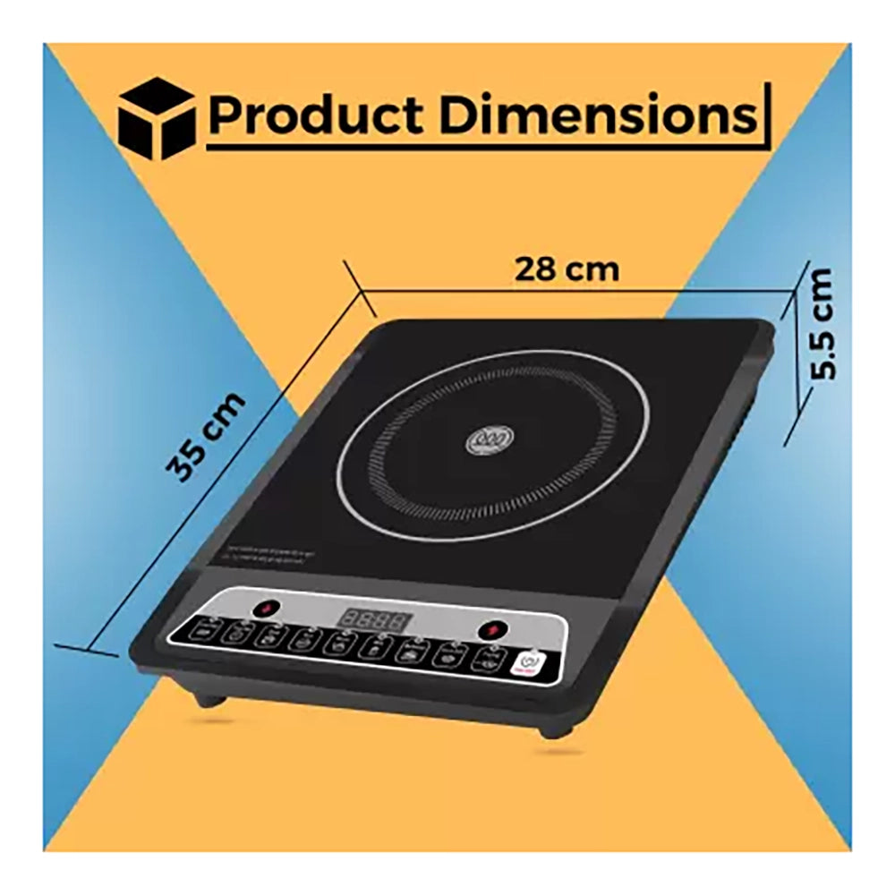 Induction Cooktop with Push Button