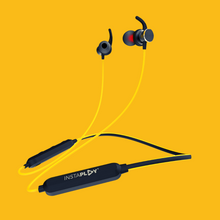 Load image into Gallery viewer, Insta Powerbuds H36Y Wireless Bluetooth Neckband Earphone with Mic (Yellow)

