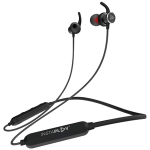 Insta Powerbuds H36 Wireless Bluetooth Neckband Earphone with Mic (Black)