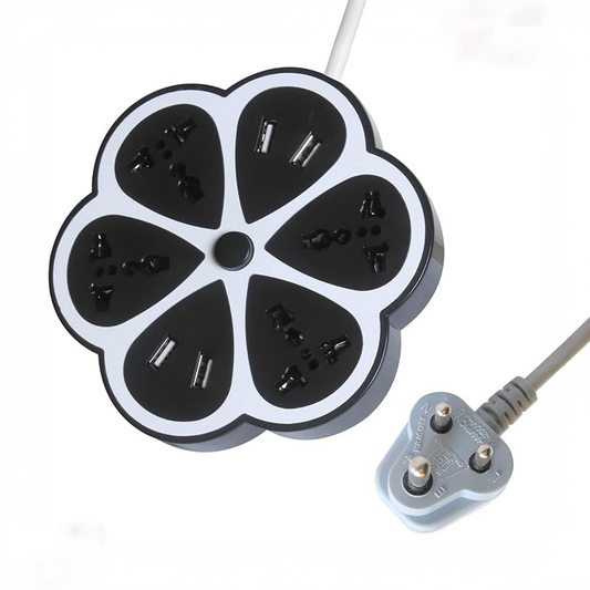 4 Socket & 4 USB Ports