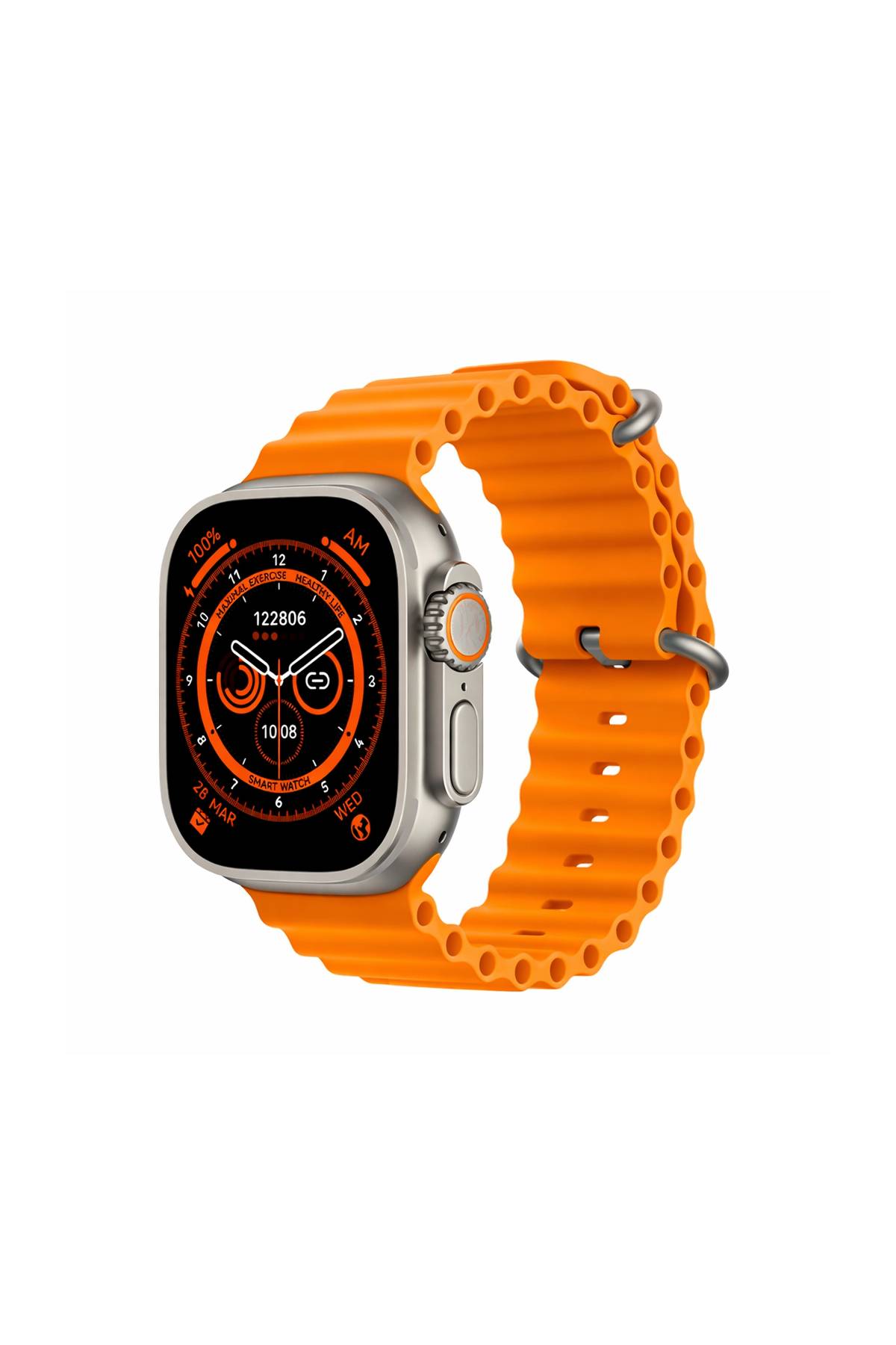 INSTAFIT PRO- Metal Finish Strap Style, Bluetooth Calling, Smartwatch