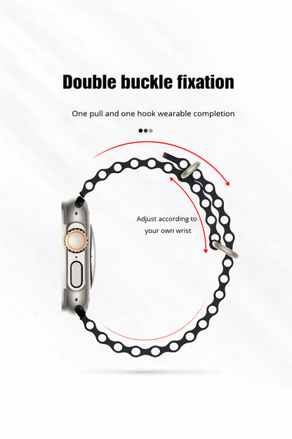 INSTAFIT PRO- Metal Finish Strap Style, Bluetooth Calling, Smartwatch