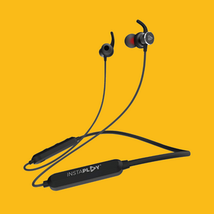 Insta Powerbuds H36 Wireless Bluetooth Neckband Earphone with Mic (Black)