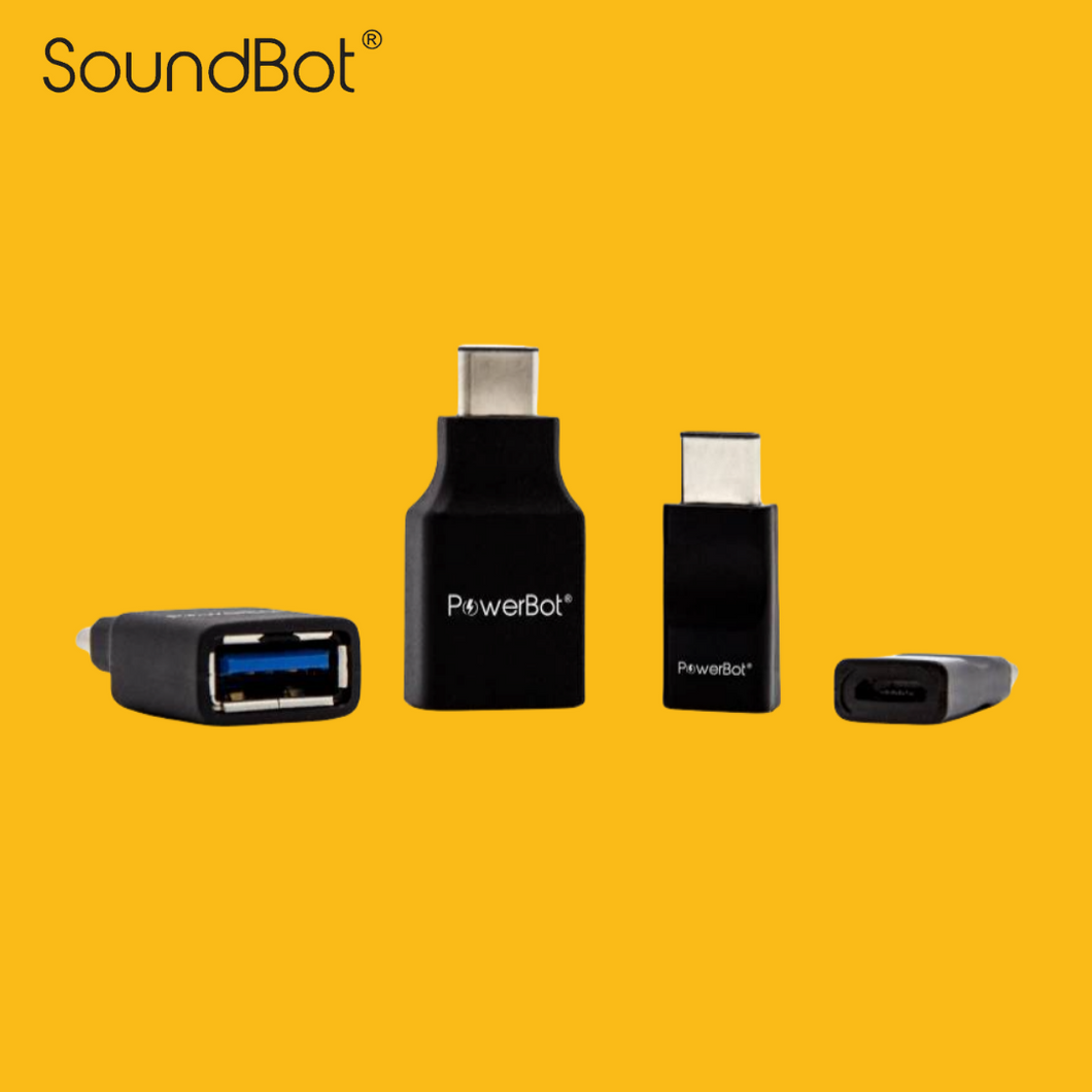 Soundbot® POWERBOT® PB330 4-PACK USB + MICRO USB ADAPTER
