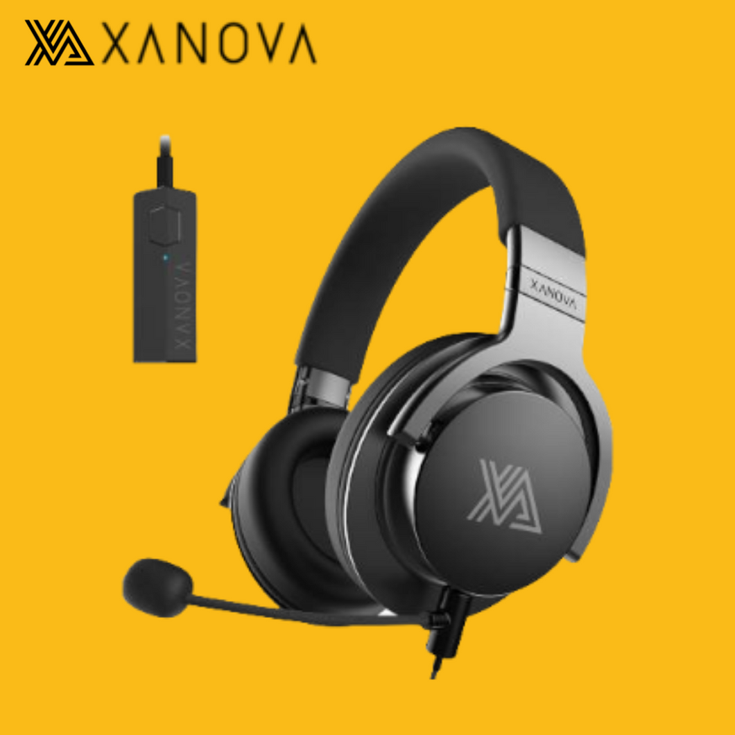 XANOVA Juturna-U 7.1 Gaming Surround Sound Card Wired Gaming Headset