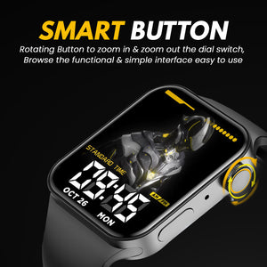 Insta Fit Waterproof Unisex Smartwatch - Fitness & Activity Tracker