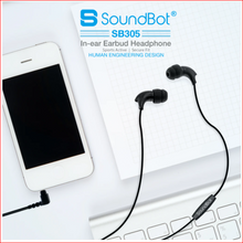 Load image into Gallery viewer, SoundBot SB305 Ergonomic Secure-Fit Wired Headset
