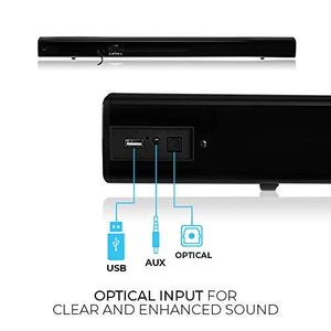 Insta 500BT 80W Soundbar with Bluetooth, USB and Remote Control