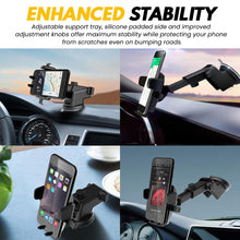 Load image into Gallery viewer, Insta MOUNT Universal Car Phone Holder with Hands-Free Strength Suction Cup

