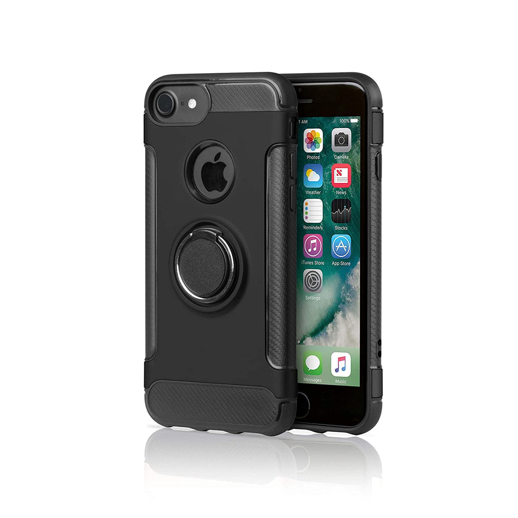 AT&T RPC1 Mobile Ring Holder Case Cover for Iphone7/iPhone 8 (Black)